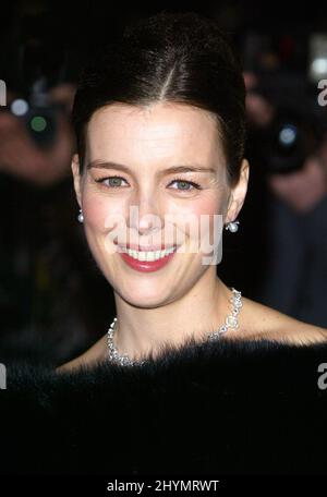 OLIVIA WILLIAMS PARTICIPE À LA PREMIÈRE DU FILM "PETER PAN" À LONDRES. IMAGE : PRESSE BRITANNIQUE Banque D'Images