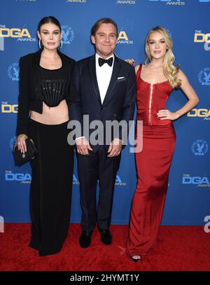 Cambrie Schroder, Rick Schroder et Faith Schroder lors des Prix annuels 72nd de la Guilde des directeurs d'Amérique, qui ont eu lieu au Ritz Carlton le 25 janvier 2020 à Los Angeles, en Californie. Banque D'Images