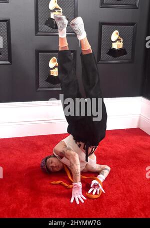 Matt Shultz participe aux GRAMMY Awards 2020 qui se tiennent au Staples Center de Los Angeles, en Californie. Banque D'Images