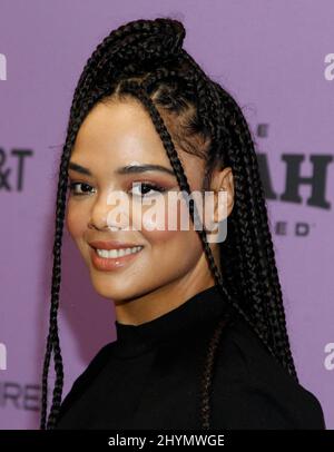 Tessa Thompson à la première de « l'amour de Dylvie » lors du Sundance film Festival 2020 qui s'est tenu au théâtre Eccles le 27 janvier 2020 à Park City, Utah. Banque D'Images