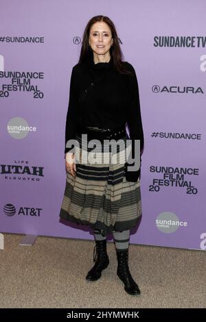 Julie Taymor à la première de 'The Glorias' lors du Sundance film Festival 2020 qui s'est tenu au théâtre Eccles le 26 janvier 2020 à Park City, Utah. Banque D'Images