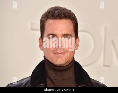 Matt Bomer au spectacle Tom Ford AW20 qui s'est tenu aux studios Milk le 7 février 2020 à Hollywood, en Californie. Banque D'Images