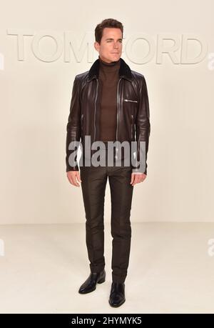 Matt Bomer au spectacle Tom Ford AW20 qui s'est tenu aux studios Milk le 7 février 2020 à Hollywood, en Californie. Banque D'Images