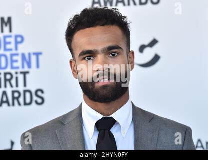 Phillip Youmans au film Independent Spirit Awards 2020 qui a eu lieu à la plage de Santa Monica le 8 février 2020 à Santa Monica, Californie. Banque D'Images