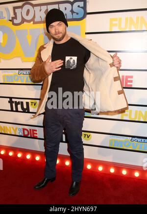 Kellan Lutz assiste au film The Movie Special screening de The ImPractical Jokers, qui s'est tenu au AMC Lincoln Square, New York, États-Unis, le mardi 18 février 2020. Banque D'Images