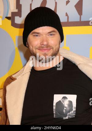 Kellan Lutz assiste au film The Movie Special screening de The ImPractical Jokers, qui s'est tenu au AMC Lincoln Square, New York, États-Unis, le mardi 18 février 2020. Banque D'Images