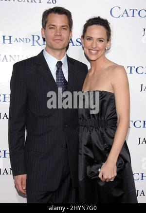 Timothy Olyphant et Jennifer Garner assistent à la première mondiale « Catch and Release » à Hollywood. Photo : presse britannique Banque D'Images