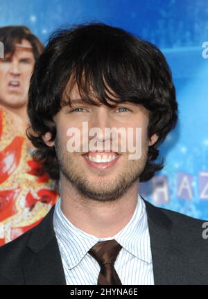 Jon Heder assiste à la première « Blades of Glory » qui s'est tenue au Mann Chinese Theatre. Photo : presse britannique Banque D'Images