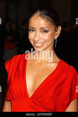 Mya participe à la "danse de la Havane Nights" World Prremiere à Hollywood. Photo : presse britannique Banque D'Images