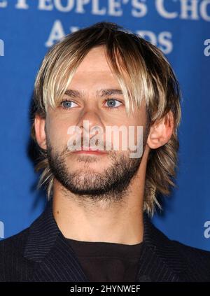 Dominic Monaghan assiste aux nominations annuelles des People's Choice Awards 32nd à Hollywood. Photo : presse britannique Banque D'Images