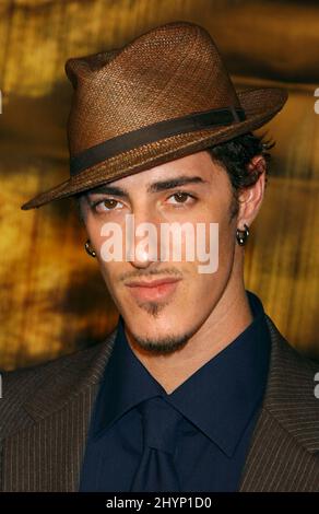 ERIC BALFOUR PARTICIPE AU FILM PREMIERE EN CALIFORNIE « THE TEXAS CHAINSAW MASSACRE ». IMAGE : PRESSE BRITANNIQUE Banque D'Images