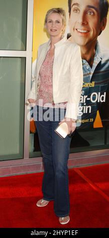 Jane Lynch participe à la première Virgin World de 40 ans à Hollywood. Photo : presse britannique Banque D'Images