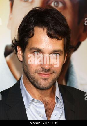 Paul Rudd participe à la première Virgin World de 40 ans à Hollywood. Photo : presse britannique Banque D'Images