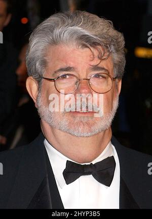 George Lucas assiste à la Vanity Fair Oscar Party à West Hollywood. Photo : presse britannique Banque D'Images