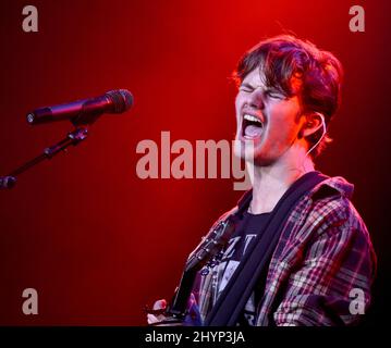 Payton Smith est sur scène au déjeuner du Big machine Label Group lors du séminaire radio Country 2020 qui s'est tenu à l'Omni Nashville le 20 février 2020 à Nashville, TN. Banque D'Images