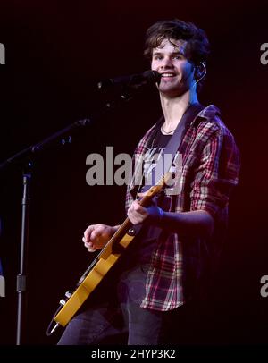 Payton Smith est sur scène au déjeuner du Big machine Label Group lors du séminaire radio Country 2020 qui s'est tenu à l'Omni Nashville le 20 février 2020 à Nashville, TN. Banque D'Images