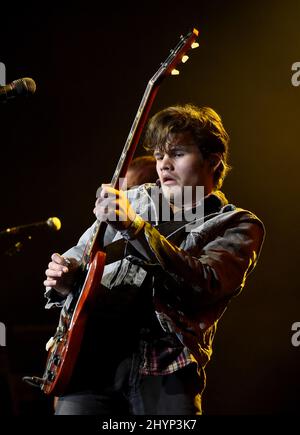 Payton Smith est sur scène au déjeuner du Big machine Label Group lors du séminaire radio Country 2020 qui s'est tenu à l'Omni Nashville le 20 février 2020 à Nashville, TN. Banque D'Images