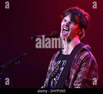 Payton Smith est sur scène au déjeuner du Big machine Label Group lors du séminaire radio Country 2020 qui s'est tenu à l'Omni Nashville le 20 février 2020 à Nashville, TN. Banque D'Images