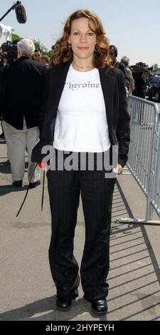 LILY TAYLOR PARTICIPE AUX 2003 PRIX INDÉPENDANTS SPIRIT À SANTA MONICA BEACH, EN CALIFORNIE. IMAGE : PRESSE BRITANNIQUE Banque D'Images