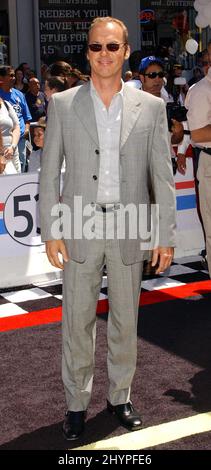 Michael Keaton participe à la première mondiale de 'Herbie entièrement chargé' à Hollywood. Photo : presse britannique Banque D'Images