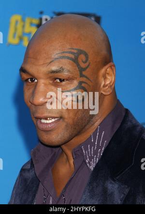 Mike Tyson participe aux Billboard Music Awards 2005 au MGM Grand Hotel & Casino de Las Vegas. Photo : presse britannique Banque D'Images