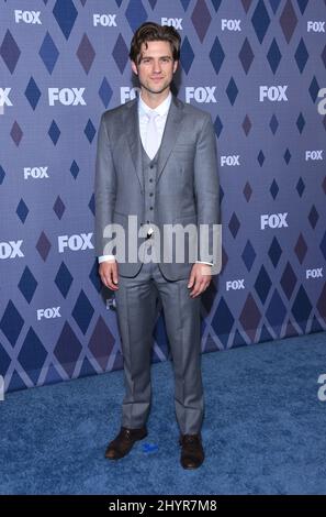 Aaron Tveit est positif pour le coronavirus COVID-19. 15 janvier 2016 Pasadena, CA Aaron Tveit FOX Winter TCA 2016 Party tenue au Langham Huntington Hotel & Spa. Banque D'Images