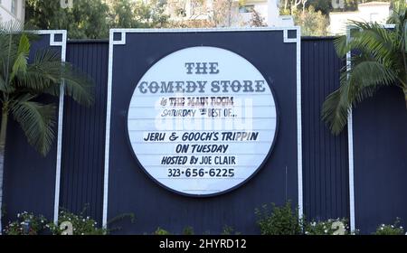 The Comedy Store sur Sunset Boulevard à West Hollywood, Californie. Banque D'Images