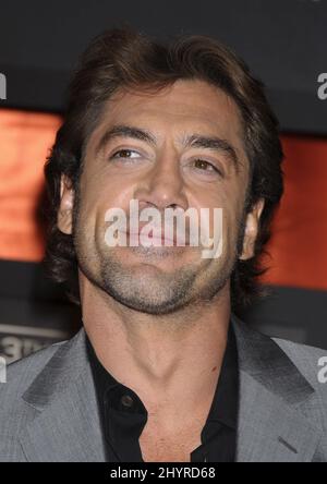 Javier Bardem assiste aux prix du choix des critiques annuels 13th à l'auditorium civique de Santa Monica, à Los Angeles. Banque D'Images