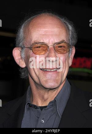 Christopher Lloyd assiste à la première mondiale de Leatherheads au Grauman's Chinese Theatre, à Hollywood Banque D'Images