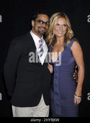 Geri Halliwell et Ivan 'Flipz' Velez participant à l'événement Idol Gounes Back 2008 au Kodak Theatre de Los Angeles. Banque D'Images