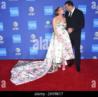 Jennifer Lopez et Alex Rodriguez se sont séparés après avoir daté quatre ans. Jennifer Lopez et Alex Rodriguez au gala annuel 31st du Festival international du film de Palm Springs, qui a eu lieu au Centre des congrès de Palm Springs le 2 janvier 2020 à Palm Springs, en Californie. Banque D'Images