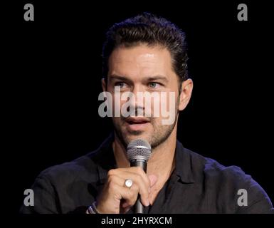 Ryan Paevey le deuxième jour de RomaDrama LIVE! Fan Convention tenue à l'usine de Franklin le 31 juillet 2021 à Franklin, TN. Banque D'Images