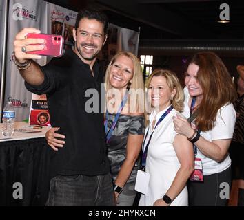 Ryan Paevey le deuxième jour de RomaDrama LIVE! Fan Convention tenue à l'usine de Franklin le 31 juillet 2021 à Franklin, TN. Banque D'Images