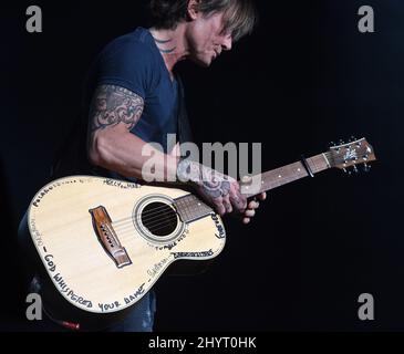 Keith Urban se présente au ACM Party for a cause tenu à l'Ascend Amphitheatre le 24 août 2021 à Nashville, TN. Banque D'Images