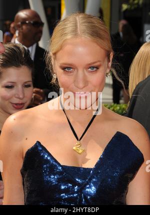 Chloe Sevigny arrive aux Prix d'Emmy des arts créatifs Primetime 60th qui se tiennent au Nokia Theatre, Los Angeles. Banque D'Images