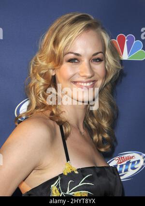 Yvonne Strahovski participant à la NBC Fall Premiere Party, Los Angeles. Banque D'Images