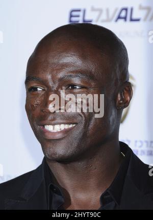 Seal assiste à l'anniversaire de l'État d'Israël en 60th à l'occasion du salon « de la vision à la réalité » qui s'est tenu aux studios Paramount, à Hollywood. Banque D'Images