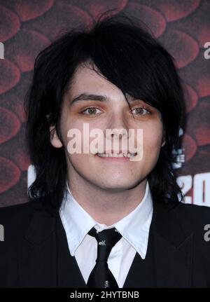 Gerard Way of My Chemical Romance au Spike TV's Scream 2008 Awards, au Greek Theatre de Los Angeles Banque D'Images