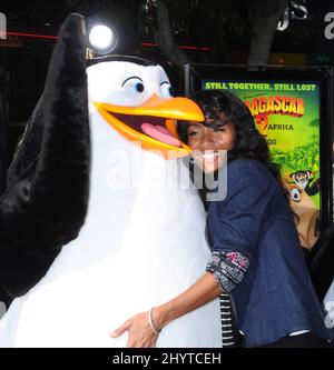 Jada Pinkett Smith assiste à la première de Los Angeles 'Sadagascar: Escape 2 Africa' au Mann Village Theatre à Hollywood. Banque D'Images