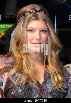 Fergie participe à la première de Los Angeles 'Sadagascar: Escape 2 Africa' au Mann Village Theatre à Hollywood. Banque D'Images