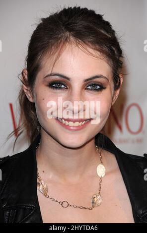 Willa Holland assiste au Bold films AFM Party 2008 qui s'est tenu à Wokcano, Santa Monica, Californie. Banque D'Images