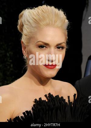 Gwen Stefani assistant à la Vanity Fair Oscar Party 2009, qui s'est tenue à l'hôtel Sunset Tower, Los Angeles. Banque D'Images