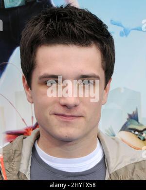 Josh Hutcherson à l'occasion du « Monsters vs. Première d'Aliens à Los Angeles à l'amphithéâtre Gibson Banque D'Images