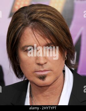 Billy Ray Cyrus à Hannah Montana: Le film, première mondiale au théâtre El Capitan à Hollywood, Californie. Banque D'Images