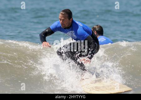 David Chokachi au Surfathon annuel « Project Save Our Surf » 1st qui s'est tenu à Santa Monica Beach, Californie, États-Unis. Banque D'Images