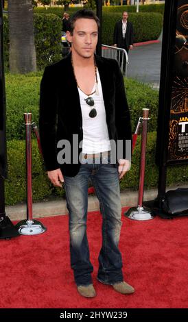 Jonathan Rhys Meyers à la première « The soliste » de Los Angeles tenue aux Paramount Studios, Hollywood, États-Unis. Banque D'Images