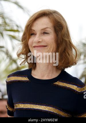 Isabelle Huppert lors de la présentation par jury du photocall au Festival annuel du film de Cannes 62nd qui se tient au Palais des Festivals, Cannes, France Banque D'Images