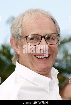 Ken Loach assiste à la séance photo « à la recherche d'Eric » au Festival de Cannes 62nd, Cannes, France Banque D'Images