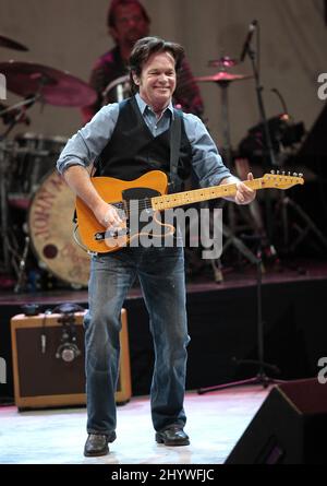 John Mellencamp en concert au Bethel Woods Center for the Arts, New York Banque D'Images