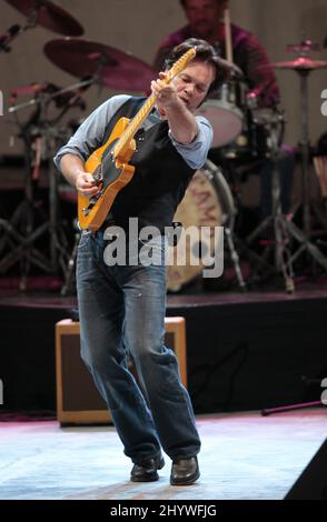 John Mellencamp en concert au Bethel Woods Center for the Arts, New York Banque D'Images